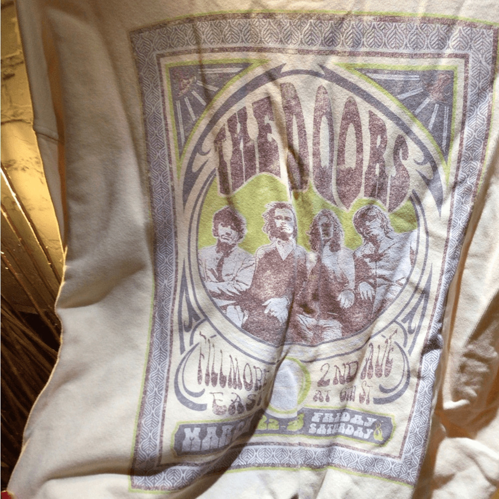 NEW ! DOORS DAYDREAMER Vintage Band Graphic Sweatshirt *read - Picture 8 of 11